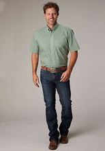 Load image into Gallery viewer, Roper 2021 Sedona Foulard (Turquoise) - Men's Short Sleeve Shirt