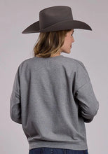 Load image into Gallery viewer, Roper 3108 Boot Stitch (Grey) - Women's Pullover Sweatshirt