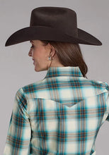 Load image into Gallery viewer, Roper 2245 Taos Plaid (Blue) - Women's Western Shirt