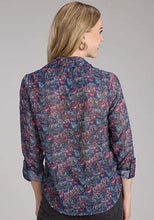 Load image into Gallery viewer, Roper 2136 Gem Floral (Multi) - Women's Western Blouse