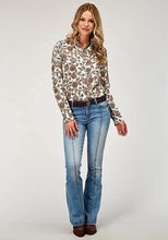 Load image into Gallery viewer, Roper 1977 Vintage Floral (Cream) - Women's Western Shirt