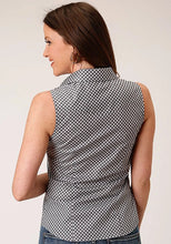 Load image into Gallery viewer, Roper 1460 Diamond Star Geo (Grey) - Women's Sleeveless Shirt