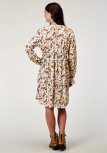 Load image into Gallery viewer, Roper 1990 Feather Print (Multi) - Women's Dress