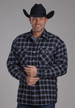 Load image into Gallery viewer, Roper 2205 Flannel (Black) - Men's Shirt Jacket
