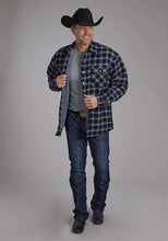 Load image into Gallery viewer, Roper 2205 Flannel (Black) - Men's Shirt Jacket