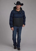 Load image into Gallery viewer, Roper 2320 Combo (Navy) - Men's Fleece/Nylon Jacket
