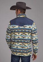 Load image into Gallery viewer, Roper 2321 Aztec (Navy) - Men's Fleece Pullover