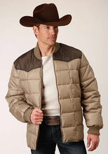 Load image into Gallery viewer, Roper 1473 Poly Filled (Brown/Khaki) - Men's Jacket