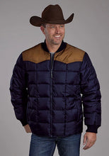 Load image into Gallery viewer, Roper 1473 Poly Filled (Brown/Navy) - Men's Jacket