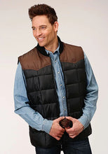Load image into Gallery viewer, Roper 1473 Poly Filled (Brown/Black) - Men's Vest