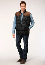 Load image into Gallery viewer, Roper 1473 Poly Filled (Brown/Black) - Men's Vest