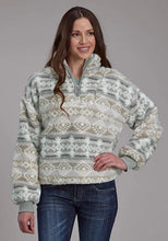 Load image into Gallery viewer, Roper 2323 Aztec (Grey) - Women's Fleece Pullover