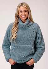 Load image into Gallery viewer, Roper 1346 Polar (Blue) - Women's Fleece Pullover