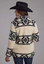 Load image into Gallery viewer, Roper 2260 Aztec (Cream) - Women's Fleece Pullover