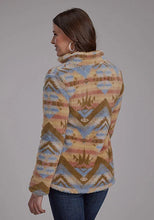 Load image into Gallery viewer, Roper 2260 Aztec (Brown) - Women's Fleece Pullover