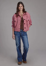 Load image into Gallery viewer, Roper 2272 Printed Knit (Pink) - Women's Cropped Jacket