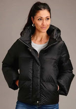 Load image into Gallery viewer, Roper Crushable Parachute Jacket (Black) - Women's Puffer Jacket