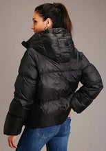 Load image into Gallery viewer, Roper Crushable Parachute Jacket (Black) - Women's Puffer Jacket