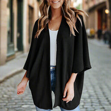 Load image into Gallery viewer, Women’s Bat Sleeve Knit Cardigan