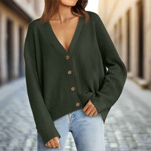 Load image into Gallery viewer, Women’s Lightweight Button Cardigan