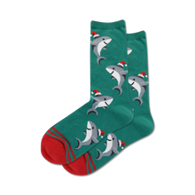 Load image into Gallery viewer, Santa Shark