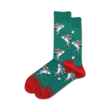 Load image into Gallery viewer, Santa Shark