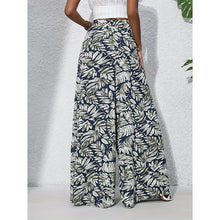 Load image into Gallery viewer, Women’s Printed High‑Waist Wide‑Leg Palazzo Pants