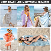 Load image into Gallery viewer, Indulge in the Luxury of 100% Certified Organic Turkish Cotton Towels