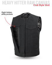 Load image into Gallery viewer, Fairfax V2 Men's Motorcycle Canvas Vest