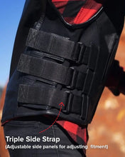Load image into Gallery viewer, Commando Men's Leather Swat Style Motorcycle Vest
