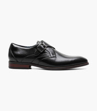 Load image into Gallery viewer, Stacy Adams KARCHER Black Plain Toe Monk Strap
