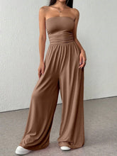 Load image into Gallery viewer, High-Waist Wide-Leg Pants & Tube Top Set – 6 Colors, S–2XL
