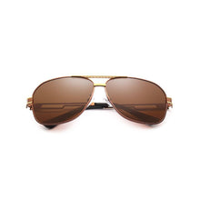 Load image into Gallery viewer, Luxury NEW Model Business Men Square Polarized Sunglasses Male Eyewear Aviation Alloy Frame With UV400 Protection and High Quality Metal Frame