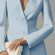 Load image into Gallery viewer, Women’s Deep V-Neck A-Line Dress