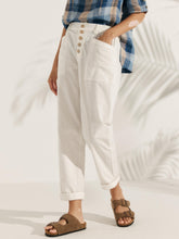 Load image into Gallery viewer, Linen Simple Button Fly Trousers HEIDI