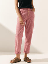 Load image into Gallery viewer, Linen Simple Button Fly Trousers HEIDI