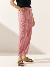 Load image into Gallery viewer, Linen Simple Button Fly Trousers HEIDI
