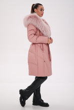 Load image into Gallery viewer, Genuine Fox Down Coat