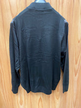 Load image into Gallery viewer, Stacy Adams 2201 Black/Red Geometric Print Sweater | Quarter Zip