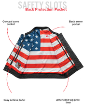 Load image into Gallery viewer, Born Free Men's Motorcycle Leather Vest - Black Stitch