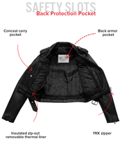 Load image into Gallery viewer, Imogen - Women's Motorcycle Leather Jacket