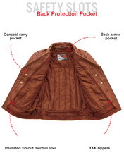 Load image into Gallery viewer, Fillmore Men's Motorcycle Leather Jacket