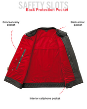 Load image into Gallery viewer, Lowside Men's Perforated Motorcycle Leather Vest