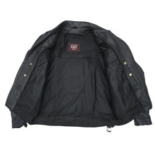 Load image into Gallery viewer, Mastermind Men's Motorcycle Leather Jacket