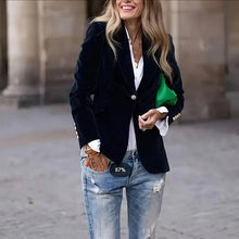 Load image into Gallery viewer, Women’s Slim-Fit Notch-Lapel Blazer