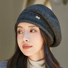 Load image into Gallery viewer, Women’s Wool Knitted Winter Hat — All-Match Knit Beanie
