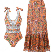 Load image into Gallery viewer, Ethnic Style One-piece Swimsuit For Women Beach Suit