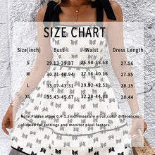 Load image into Gallery viewer, Tie Strap Mini Dress – Smocked Summer A-Line Dress