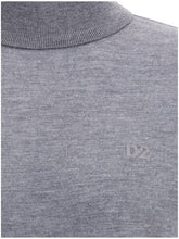 Load image into Gallery viewer, Dsquared2 Men Virgin Wool Turtleneck Sweater