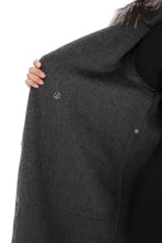 Load image into Gallery viewer, Genuine Silver Fox Virgin Wool Coat